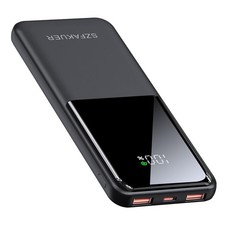 Portable Charger,Slim 10000mAh Power Bank,22.5W USB-Fast Charging Battery Pac...