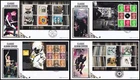Set of 4 2010 GB Classic Album Covers Prestige Pane Benham BLCS447 FDC All SHS