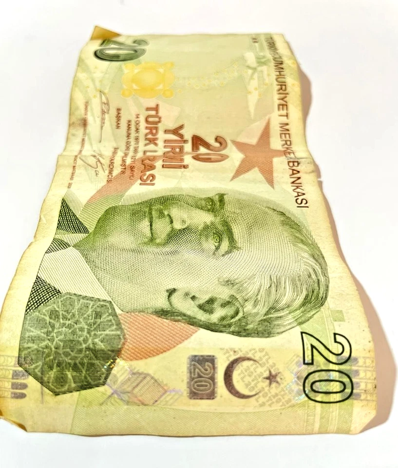 Rare Luxury Turkish 20 Lira 2009 TRY Atatürk Banknote E9 Mimar Kemaleddin - Image 4 of 4