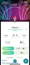 Pokémon Go - Shiny Pikipek Special Background Transformation - Trade Or Mini PTC