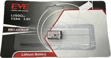 EVE ER14250 LS14250 1/2 AA Lithium Thionyl Chloride 3.6V CNA Axial Wire