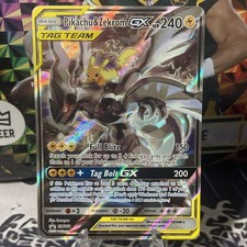 Pikachu & Zekrom GX TAG TEAM SM168 Pokémon on eBay
