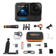 GoPro 12 Dive Tray/Light/Mount Bundle with 64GB Memory Card