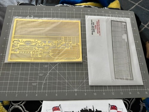 WEM PE 3550 1/350 Scale Arleigh Burke Photo Etch Model Detail Set