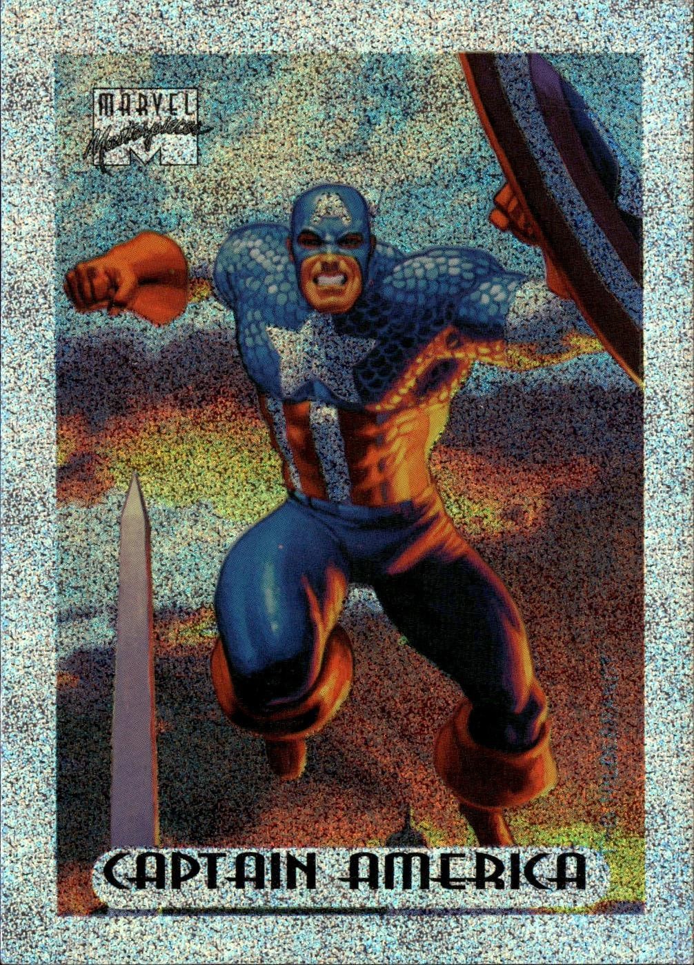 1994 Fleer Marvel Masterpieces Hildebrandt #8 Spider-Man Silver Holofoils