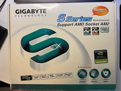Mainboard Gigabyte AM2 + 2 Mal CPU AMD Athlon 64X2 + 5 RAM-Riegel