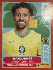 Panini FIFA World Cup 2026 Marquinhos Sticker red parallel