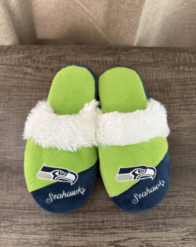 Seattle Seahawks Damen-Hausschuhe Größe M 7-8 - Bild 1 von 2