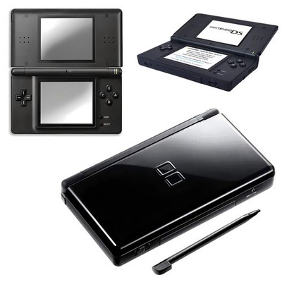 Nintendo DS Lite Console Handheld System Cleaned Tested New Black
