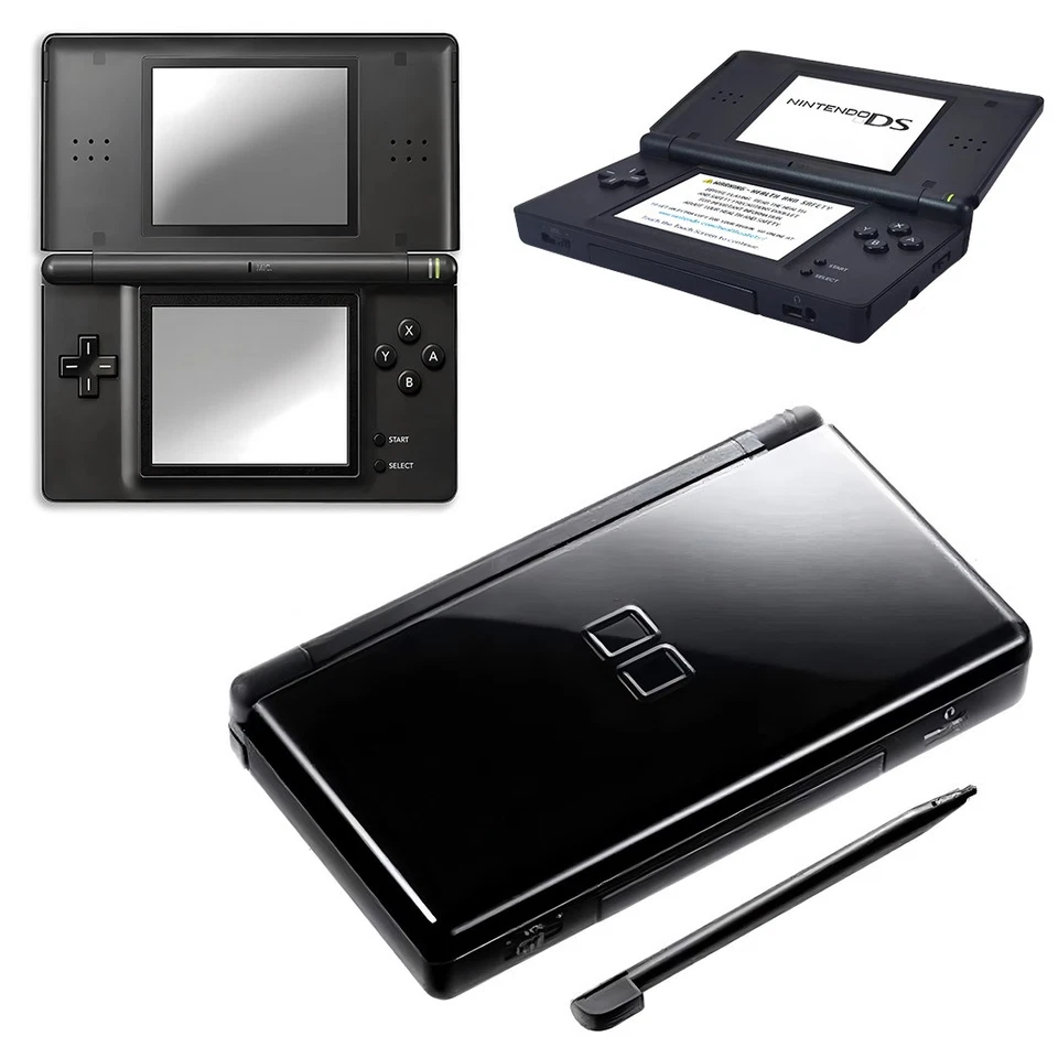 Nintendo DS Lite консоль портативная система очищенный проверенный новый черный чехол обновлен - Изображение 2 из 4
