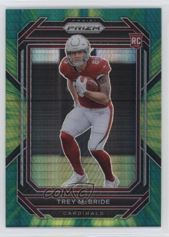 2022 Panini Prizm Rookies Hyper Prizm /175 Trey McBride #327 Rookie RC 11ds