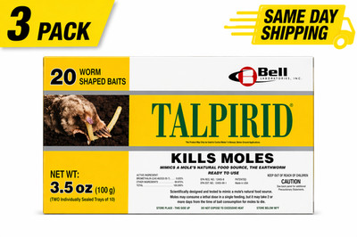 3 Pack Bell Labs 7150 Bait Worms - 20 Count