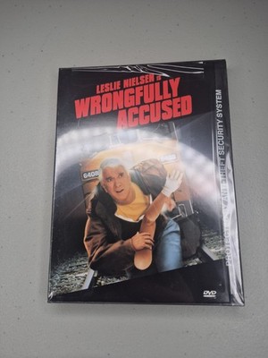 Leslie Nielsen Wrongfully Accused DVD 1998 Comedy Sealed Anti Theft Case