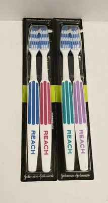 Listerine Reach Interdental Zahnbürste Full Medium Doppel x 2er Pack