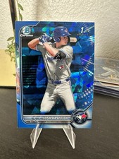 2022 Bowman Chrome Draft Sapphire Edition 1st - Josh Kasevich #BDC-45 (RC)