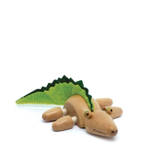 Anamalz Outback Krokodil Holztier Spielzeug 17431