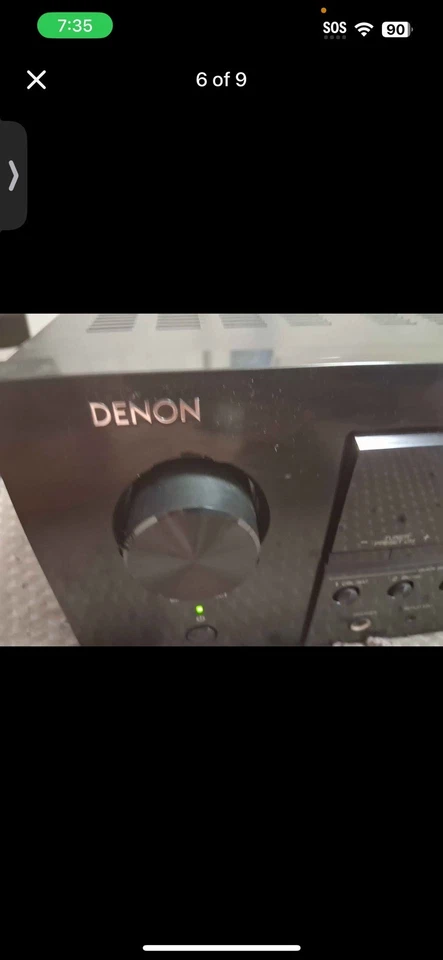 Dex en el receptor AV AVR-S660H El color es negro Es un buen sistema doméstico Foto 4 de 4