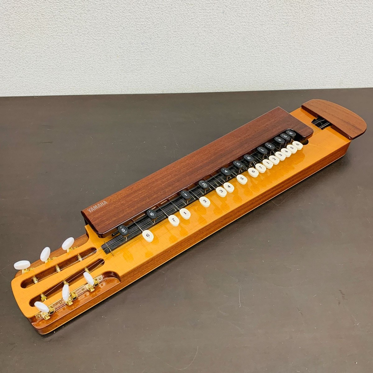 YAMAHA 大正琴 TH-10E Yamaha TH-10E Taisho Koto Japanese Electric Harp Untested w