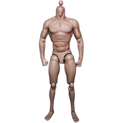 1/6 Male Body, 12 Inch Flexible Muscular Action Figure Dolls for 1:6 Scale He...