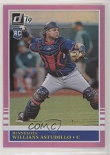 2019 Panini Donruss Retro 1985 Holo Pink Willians Astudillo #241 Rookie RC 4l3