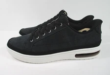 -NEW Mark Nason Mn X Skx Canvas Slip-Ins Sneakers Men's Shoes Black Size 12