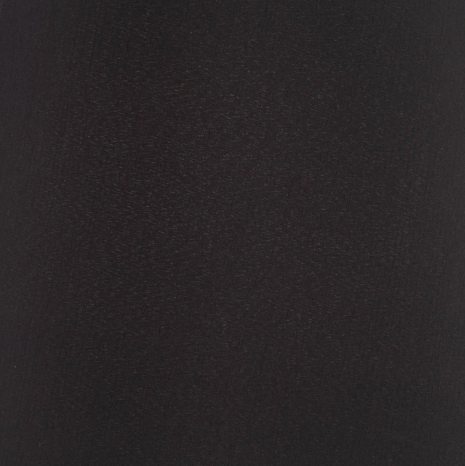 Black Faux Silk Large Tapered Drum Lamp Shade 14" Top x 17" Bottom x 11" High - Image 2 of 4