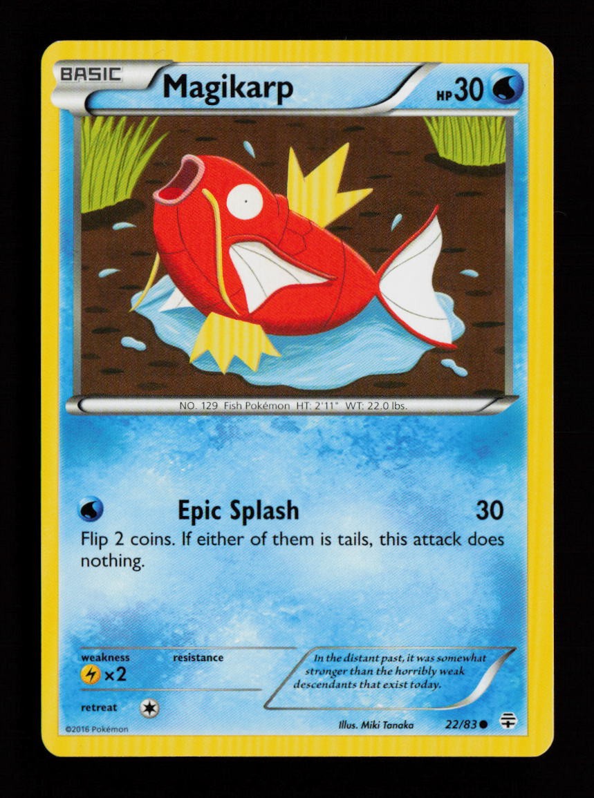 Magikarp 22/83 Common Generations Pokémon Card