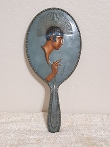Erte' Pearls Hand Mirror