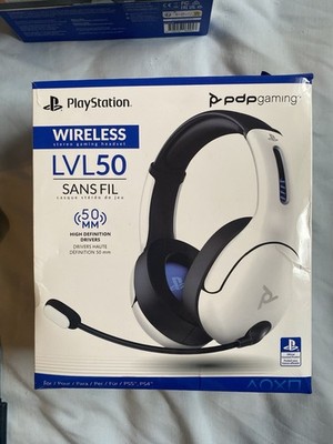 PDP LVL50 Wireless Stereo Headset with Noise Cancelling Microphone - READ