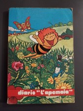 Diario APE MAIA vintage Auguri Mondadori 1980 Scuola Apemaia - RARO 