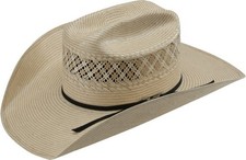 American Hat 1011 Straw Cowboy Hat 4.25 Brim Cattleman Crown Natural