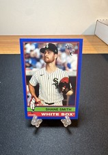 Shane Smith 2025 Topps Heritage High Number #587 Dark Blue Bordered (RC)