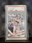 2017 Topps Update Series - Rookie Debut Aaron Judge #US99 Batting (RC) PSA 9