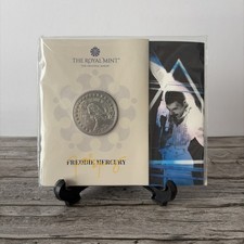 UK 2025 Freddie Mercury £5 Coin BU Brilliant Uncirculated Royal Mint Packet - Available on eBay