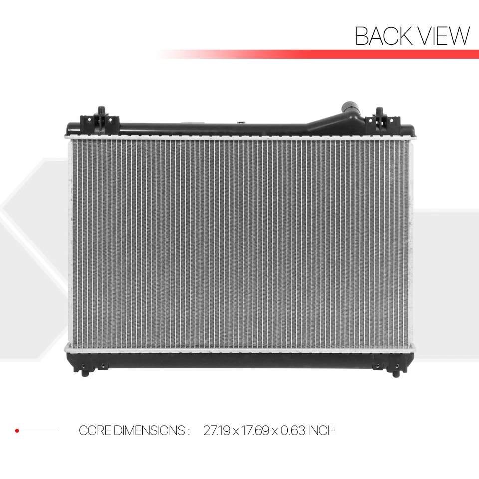 Aluminum Radiator OE Replacement for 09-13 Suzuki Grand Vitara 2.4 dpi-13136 - Image 3 of 4