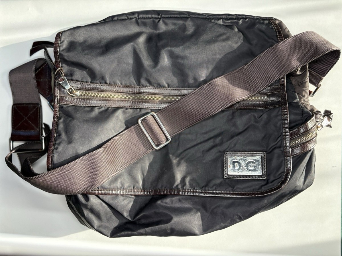 90s DOLCE& GABBANA VINTAGE messenger bag 【公式通販】
