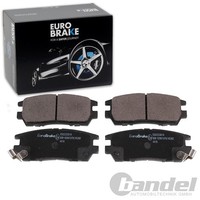 Eurobrake BremsbelÄGe Satz Hinterachse Passend FÜR Mitsubishi Delica Eclipse