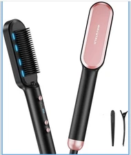 Wavytalk Hair Straightener Brush - Brand New and Sealed - Rose Gold