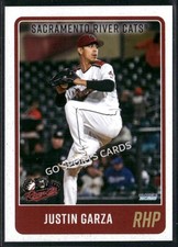 2025 Sacramento River Cats Justin Garza RC Rookie Giants Minor League