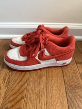 Nike Air Force 1 Low Valentine's Day Fleece Sneakers size 4