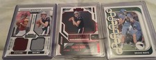 Football Rookie 3 Card Lot Drake Maye Jayden Daniels duel patch 