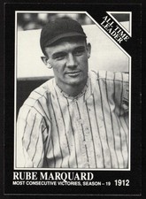 Rube Marquard 1991 Conlon Collection TSN #252 New York Giants