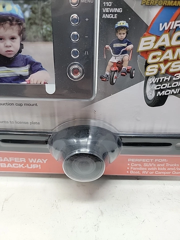 Peak Digital Wireless Backup Camera System PKC0RB New 3.5" Monitor - Image 4 of 4