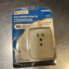 Utilitech Single Outlet Household Major Appliance Surge Protector-900 Joules