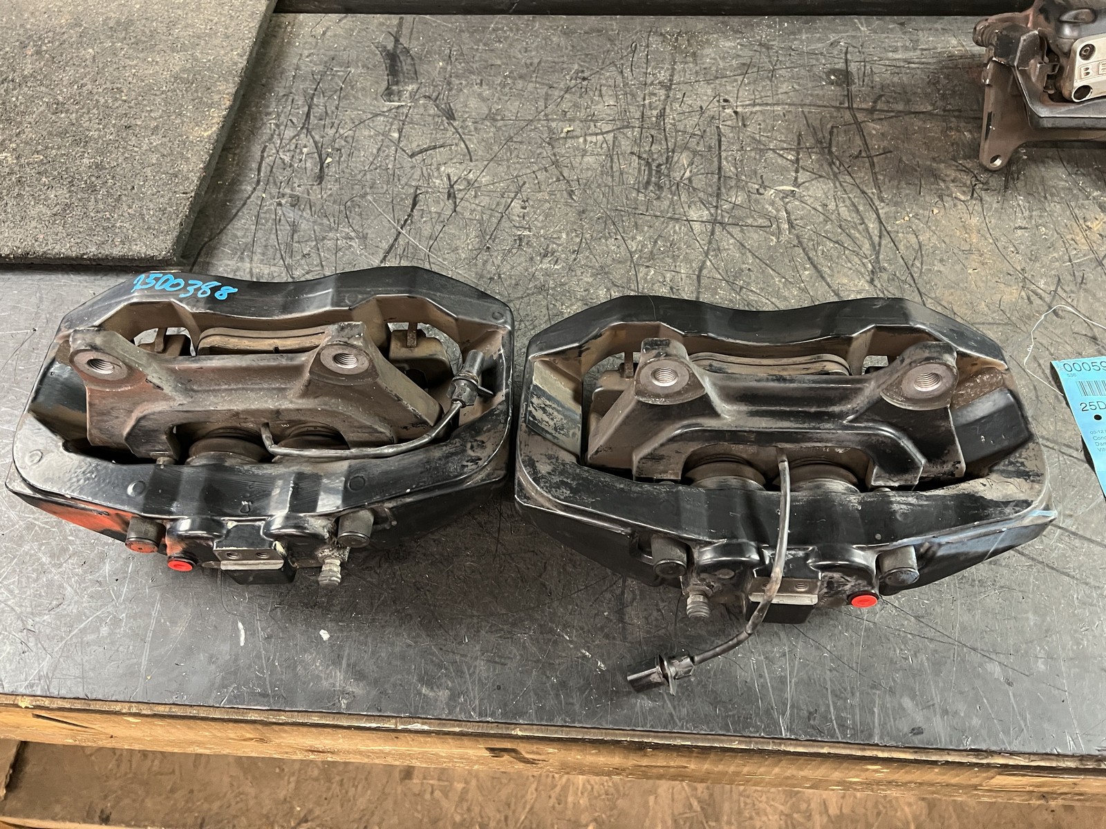 03-12 BENTLEY CONTINENTAL SET OF FRONT & REAR BRAKE CALIPERS 66K MILES