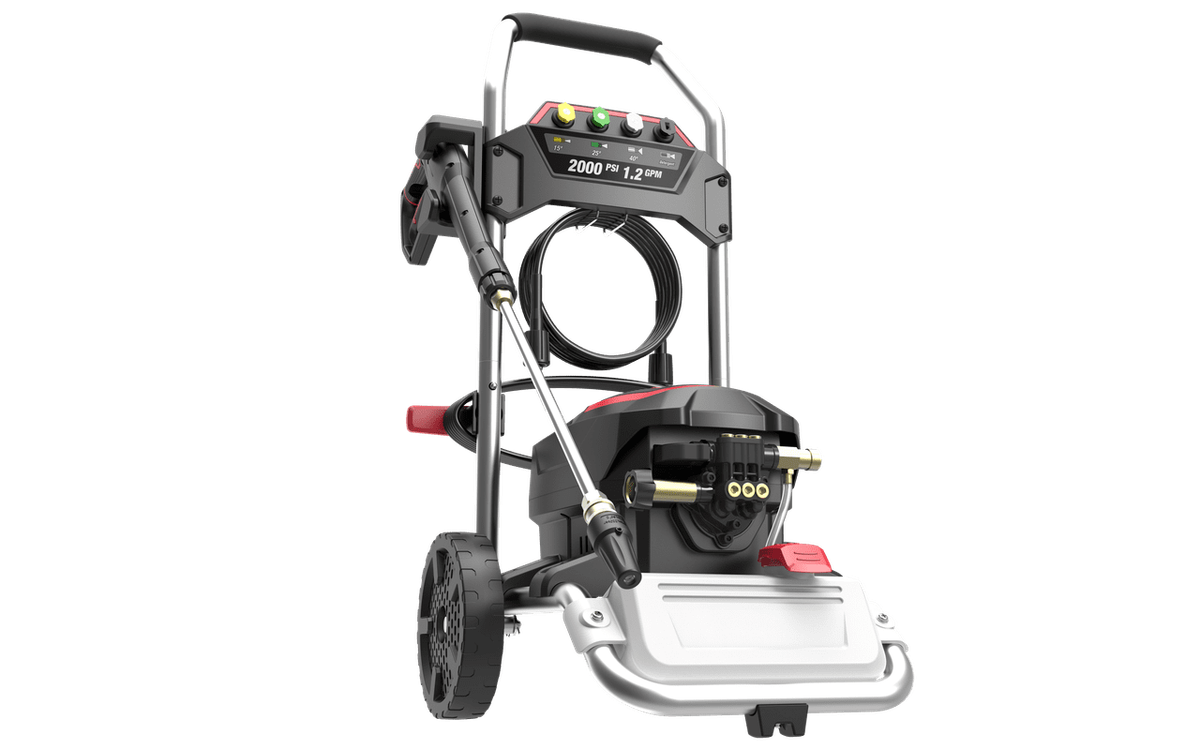 Hyper Tough Electric Pressure Washer, 2000 PSI, 1.2 GPM, 1800W