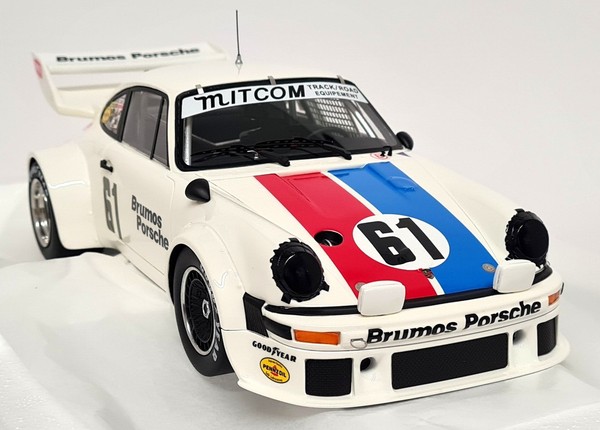 Topspeed 1/18 Porsche 934/5 #61 Sebring 1977 12H 3Rd Place Resin Model Car-image