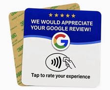 NFC Google Review Card | Tap to Review SHIPS SAME/NEXT DAY