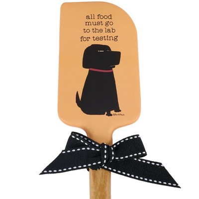 All Food Must Go To The Lab Funny Kitchen Spatula Dog Mom, Dog Dad NWT