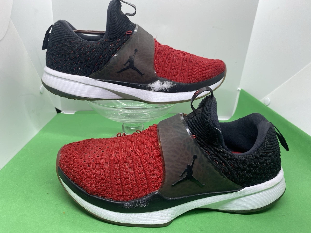 Nike 921210-601 Mens 10.5 Air Jordan Trainer 2 Flynit Red/Black Running Shoes nike new jordan trainer 2 flyknit men main image 4